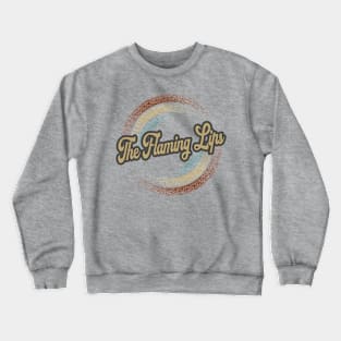 The Flaming Lips Circular Fade Crewneck Sweatshirt